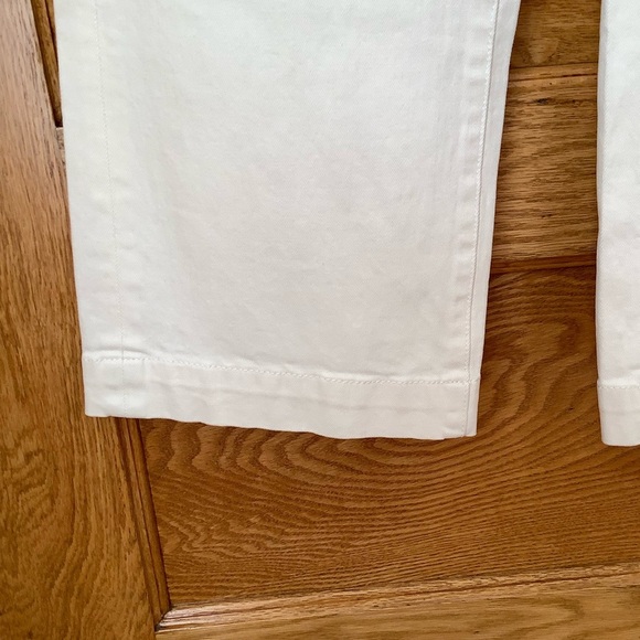 DL1961 Cream Hepburn Wide Leg High Rise Jeans Size 25 - Picture 8 of 16